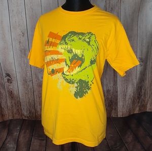 ALL TIME LOW Dinosaur Band Tee RARE